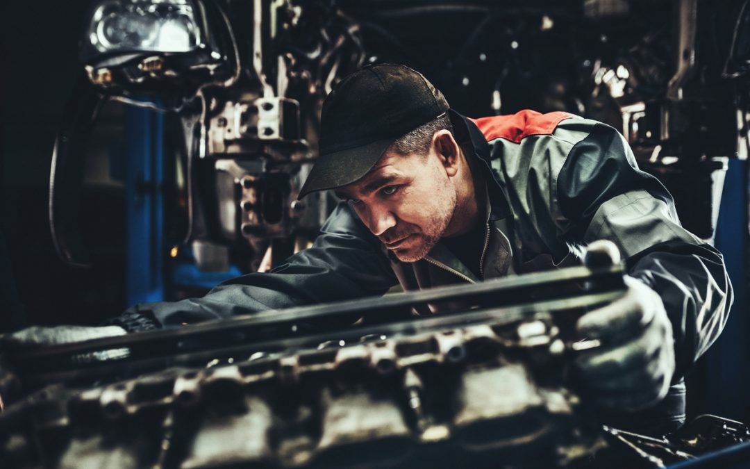 Engine Repair In Auto Repair Shop